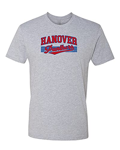 Hanover Panthers Retro Two Color Exclusive Soft Shirt - Heather Gray