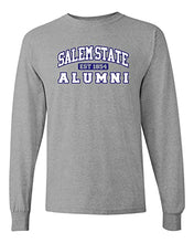 Load image into Gallery viewer, Salem State University Alumni Long Sleeve T-Shirt - Sport Grey
