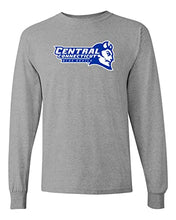Load image into Gallery viewer, Central Connecticut Blue Devils Long Sleeve Shirt - Sport Grey