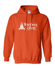 Load image into Gallery viewer, Wartburg College 1 Color Hooded Sweatshirt - Orange