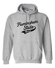 Load image into Gallery viewer, Framingham State University Alumni Hooded Sweatshirt - Sport Grey