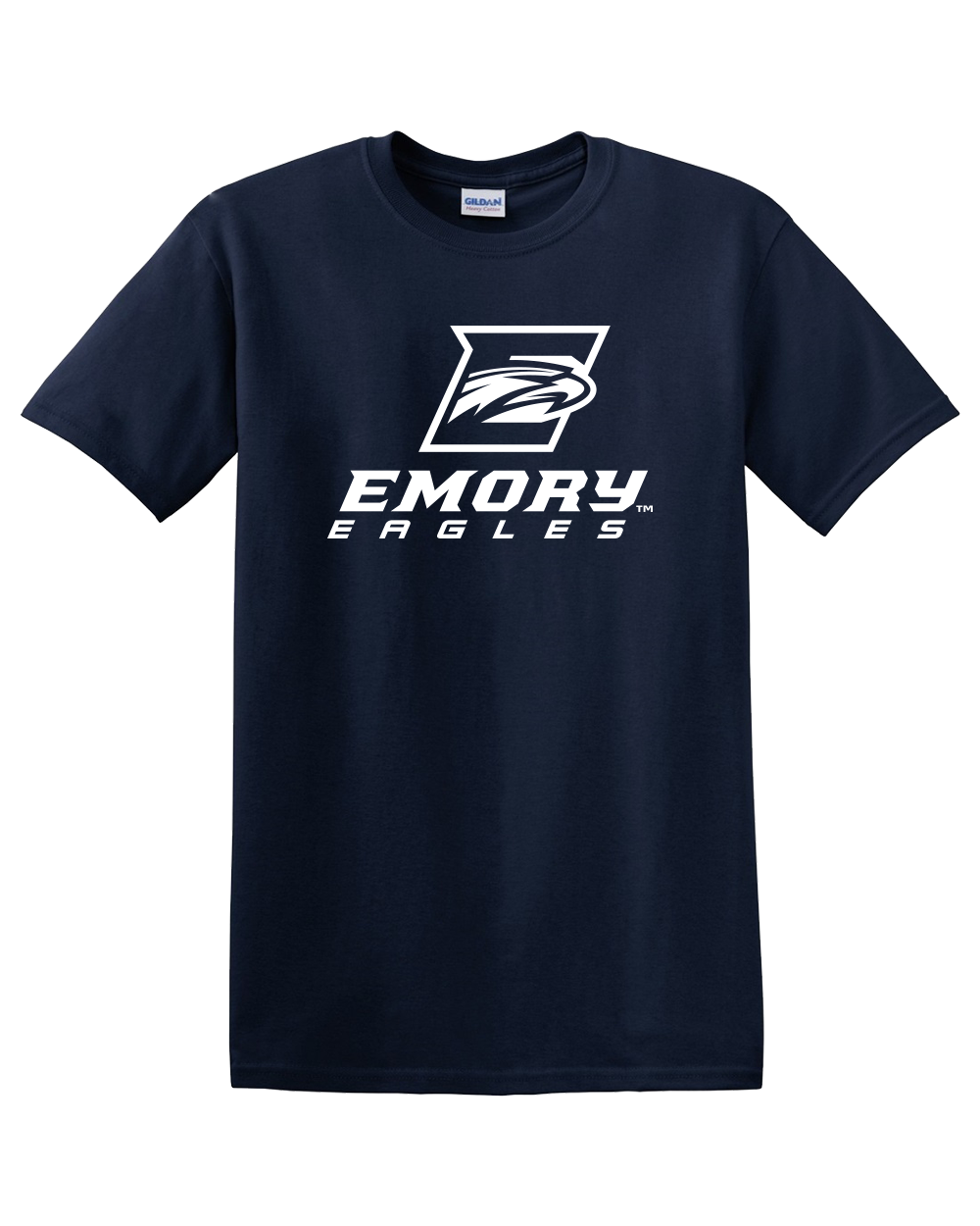 Emory Eagles Emblem T-Shirt - Navy