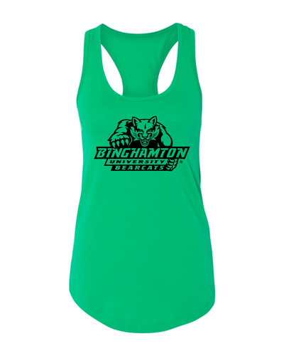 Binghamton Bearcats One Color Tank Top - Kelly Green