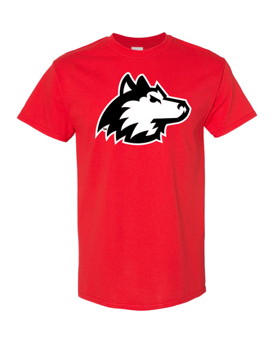 Northern Illinois Huskies Head Logo T-Shirt - Red