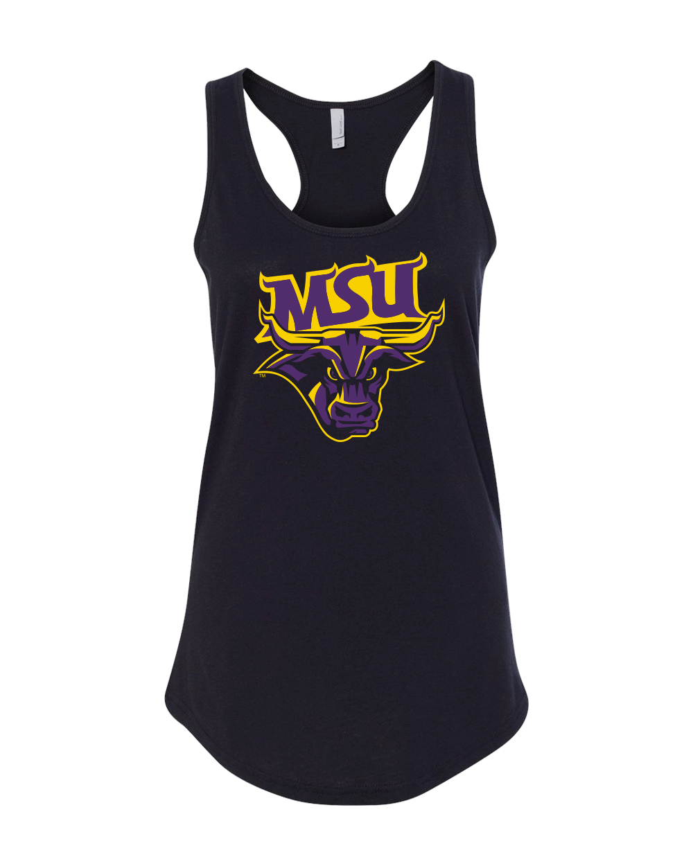 Minnesota State Mankato MSU Logo Tank Top - Black