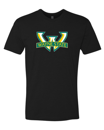 Wayne State University W Logo Exclusive Soft Shirt - Black