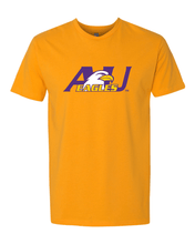 Load image into Gallery viewer, Ashland University AU Mascot Exclusive Soft T-Shirt - Gold
