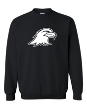 Load image into Gallery viewer, Ashland U Mascot 1 Color Crewneck Sweatshirt - Black
