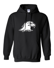 Load image into Gallery viewer, Ashland U Mascot 1 Color Hooded Sweatshirt - Black
