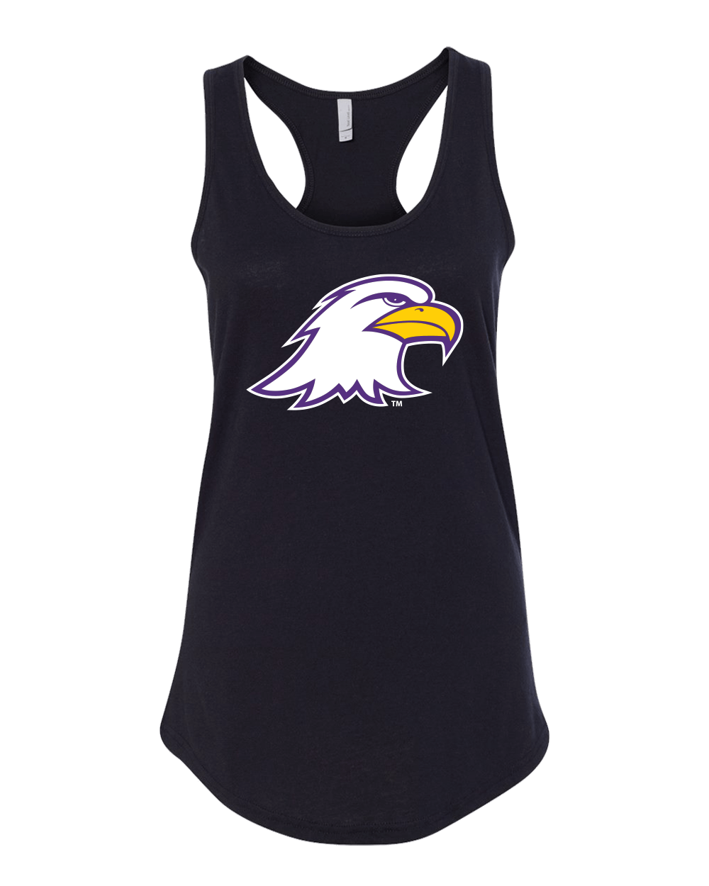 Ashland U Full Color Mascot Ladies Tank Top - Black