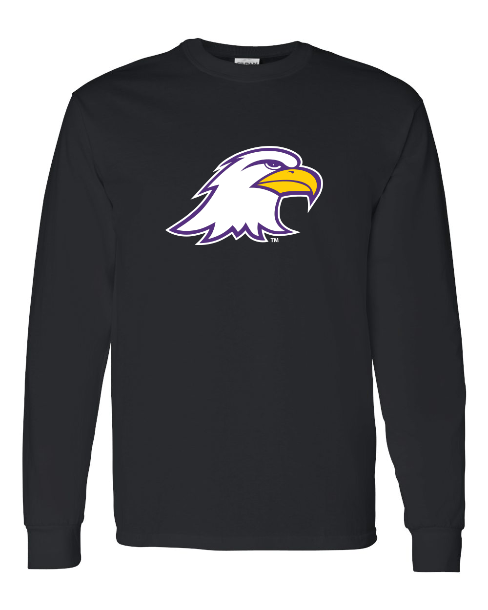 Ashland U Full Color Mascot Long Sleeve T-Shirt - Black