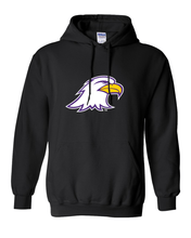 Load image into Gallery viewer, Ashland U Full Color Mascot Hooded Sweatshirt - Black
