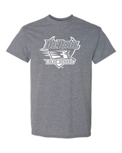 Load image into Gallery viewer, DePaul University 1 Color Full Logo Adult T-Shirt - Graphite Heather
