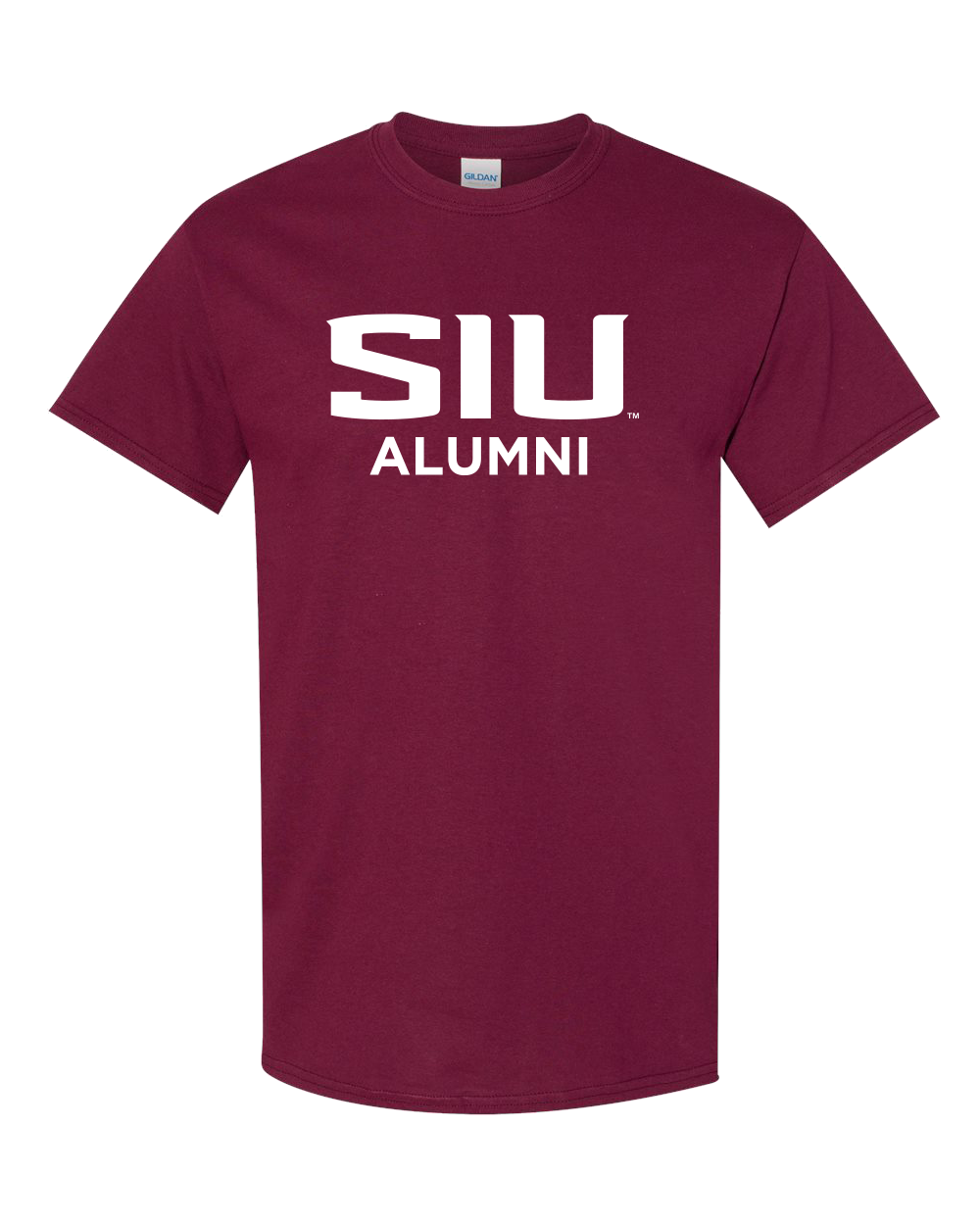 Southern Illinois University Alumni Text One Color T-Shirt - Maroon