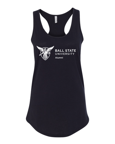 Ball State University Alumni One Color Tank Top - Black