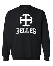 Load image into Gallery viewer, Saint Mary&#39;s College Belles 1 Color Logo Crewneck Sweatshirt - Black
