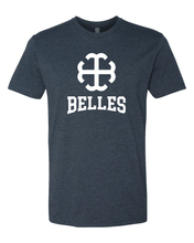 Load image into Gallery viewer, Saint Mary&#39;s College Belles 1 Color Logo T-Shirt - Midnight Navy
