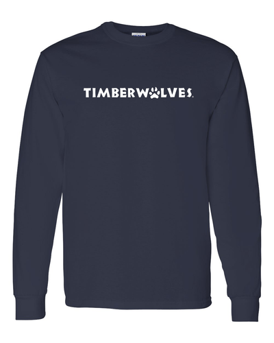 Northwood Timberwolves One Color Long Sleeve - Navy