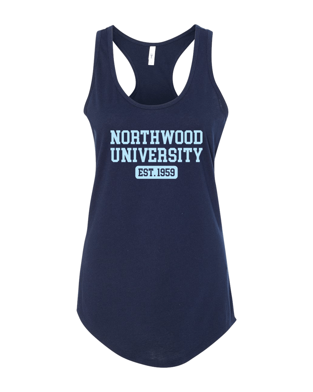 Northwood University EST One Color Tank Top - Midnight Navy