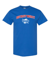 Load image into Gallery viewer, Detroit Mercy Arched Two Color T-Shirt - Royal
