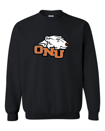 Ohio Northern Polar Bears Crewneck Sweatshirt - Black