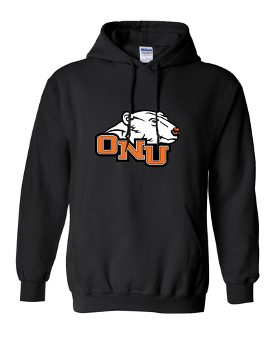 Ohio Northern Polar Bears Hooded Sweatshirt - Black