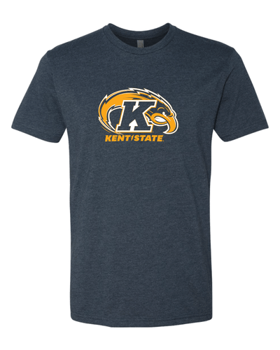 Kent State Full Logo Exclusive Soft Shirt - Midnight Navy