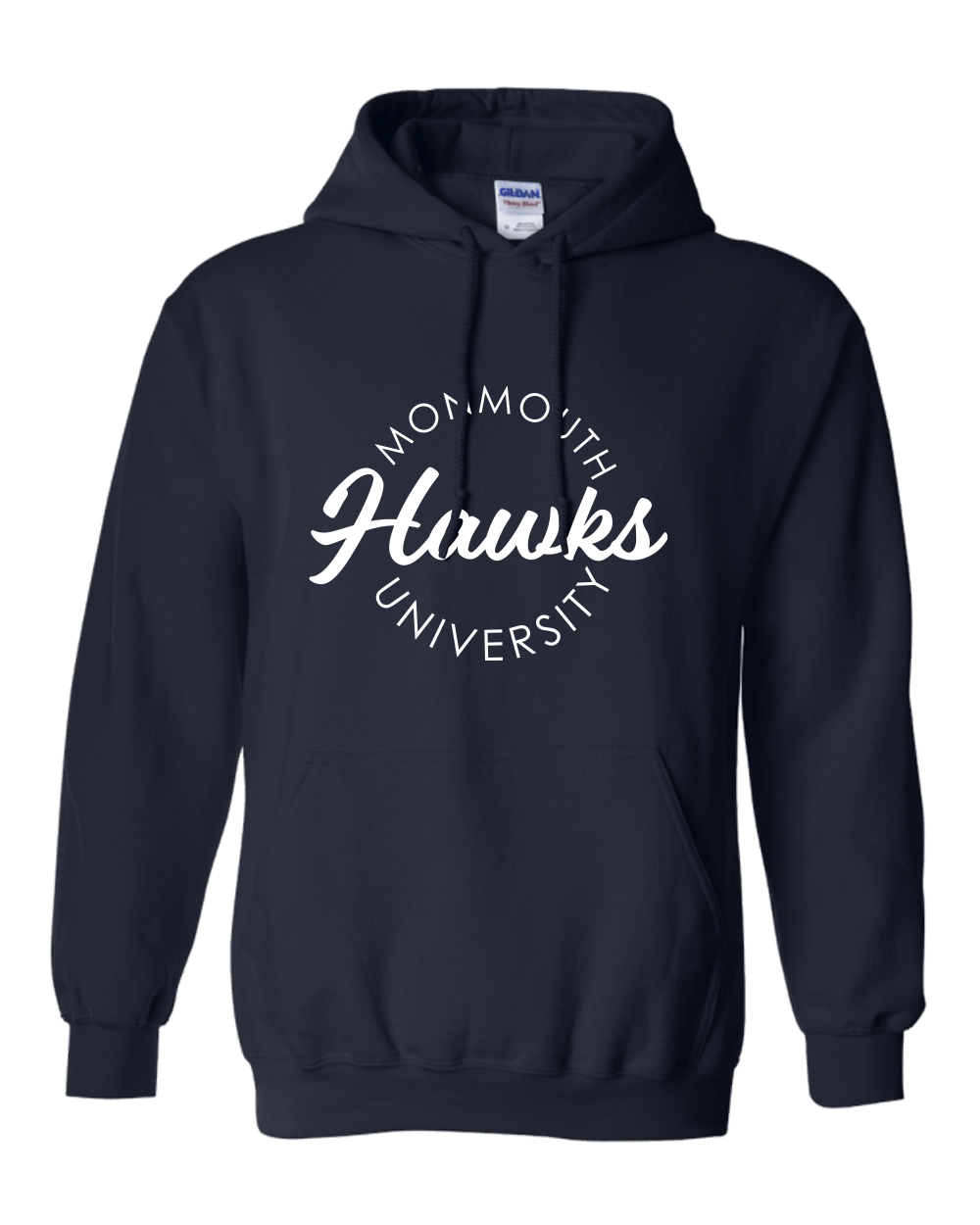 Monmouth University Circular Color Crewneck Sweatshirt