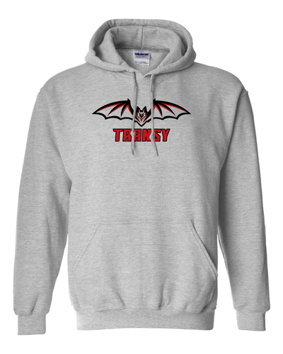 Transylvania Transy Logo Hooded Sweatshirt - Sport Grey