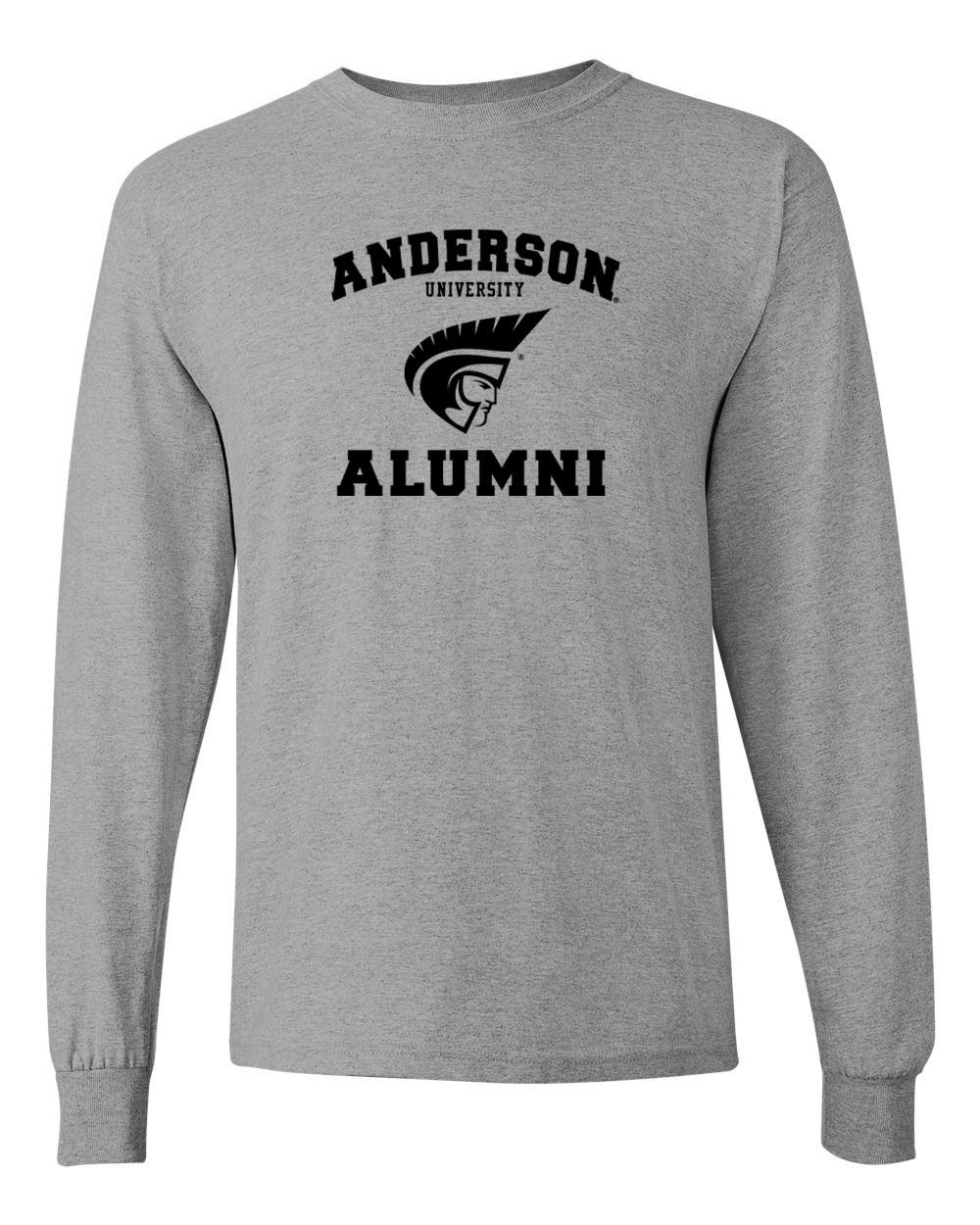 Anderson University Alumni Long Sleeve T-Shirt - Sport Grey