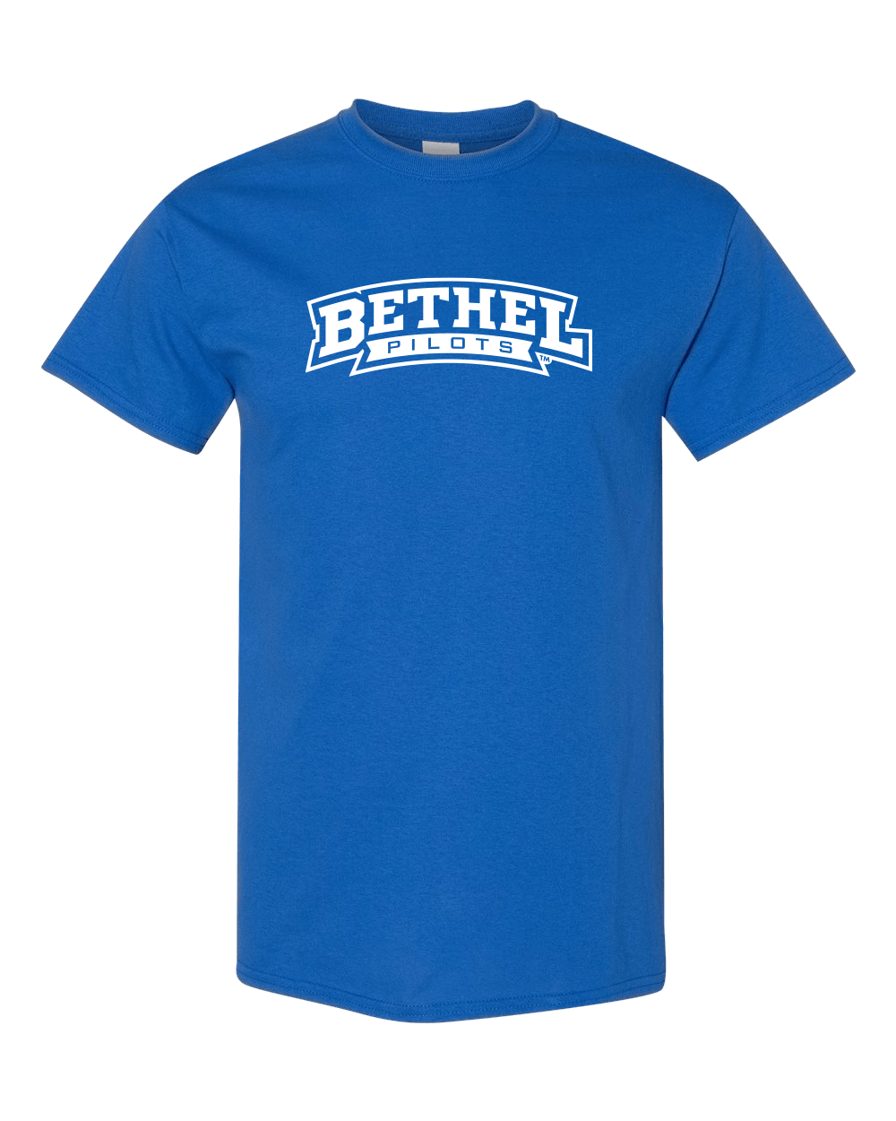 Bethel Pilots Official Text Logo T-Shirt - Royal