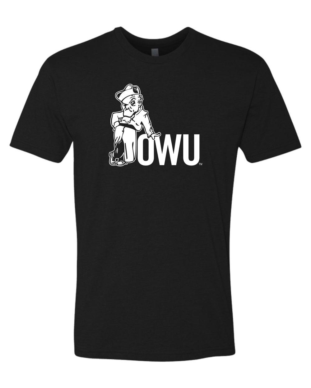 Ohio Wesleyan OWU Logo One Color Soft Exclusive T-Shirt – CollegiateSet