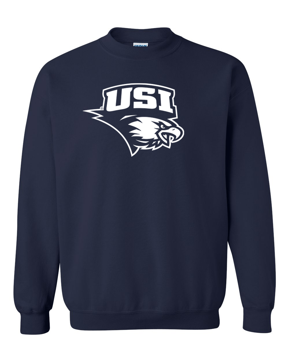 University of Southern Indiana USI One Color Crewneck Sweatshirt - Navy