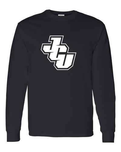 John Carroll White JCU Long Sleeve T-Shirt - Black