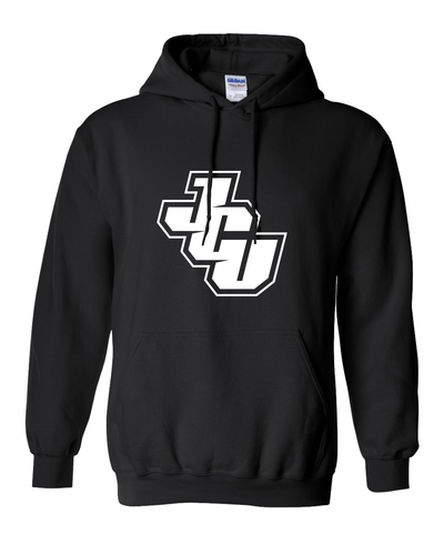 John Carroll White JCU Hooded Sweatshirt - Black