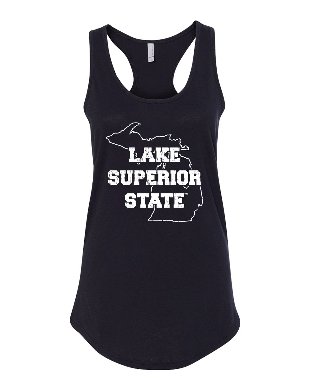 Lake Superior State Ladies Tank Top - Black