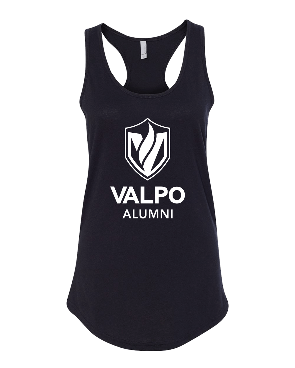 Valparaiso Valpo Alumni Ladies Tank Top - Black