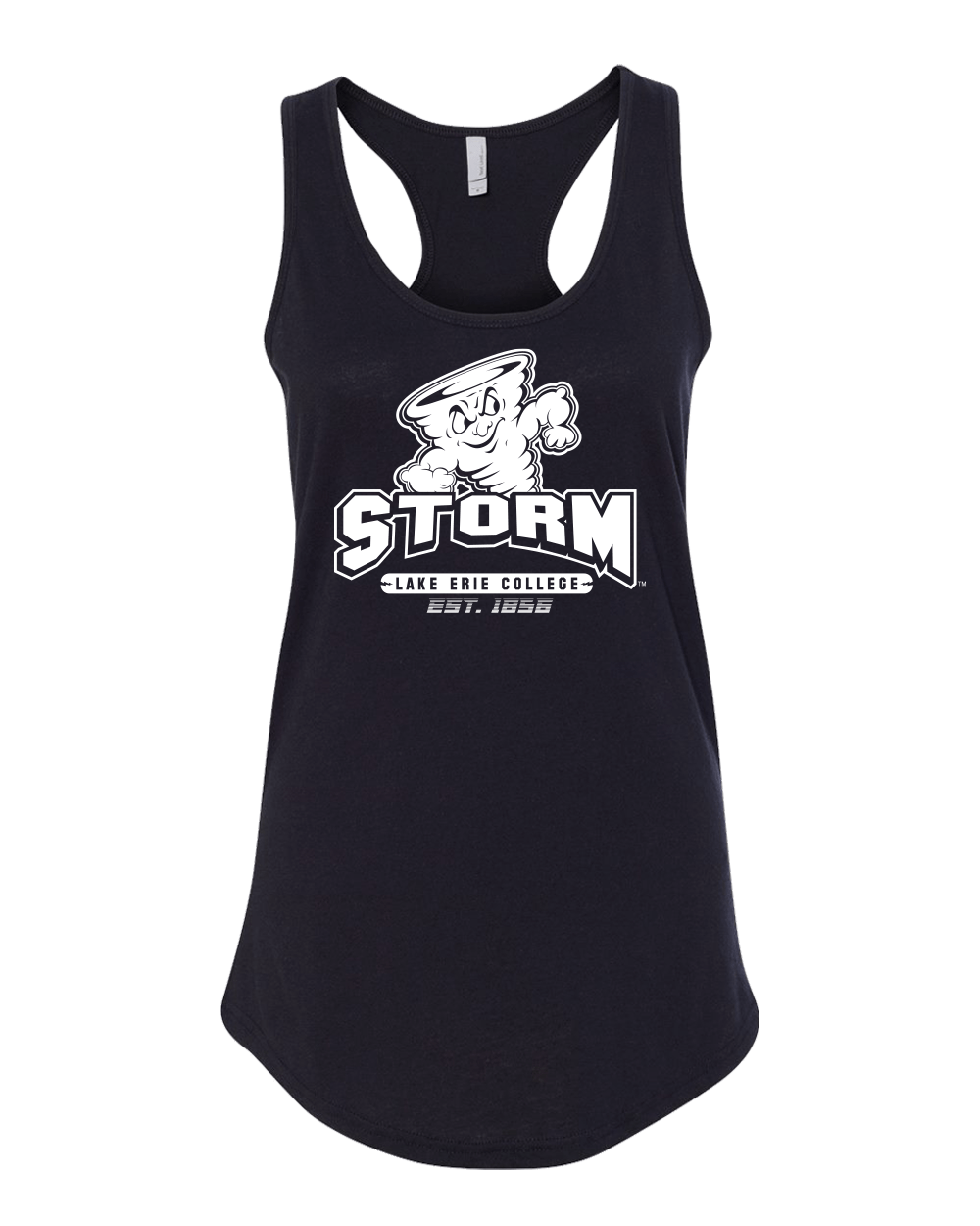 Lake Erie Storm Est 1856 Ladies Tank Top - Black