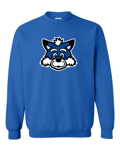 Indiana State Sycamore Sam Crewneck Sweatshirt - Royal