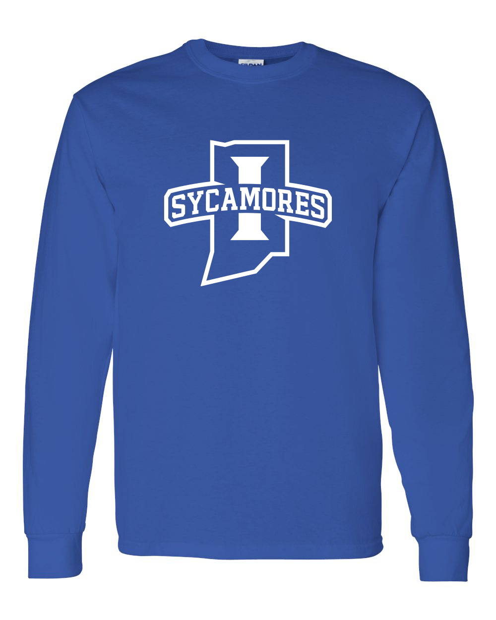 Indiana State Sycamores Long Sleeve T-Shirt - Royal