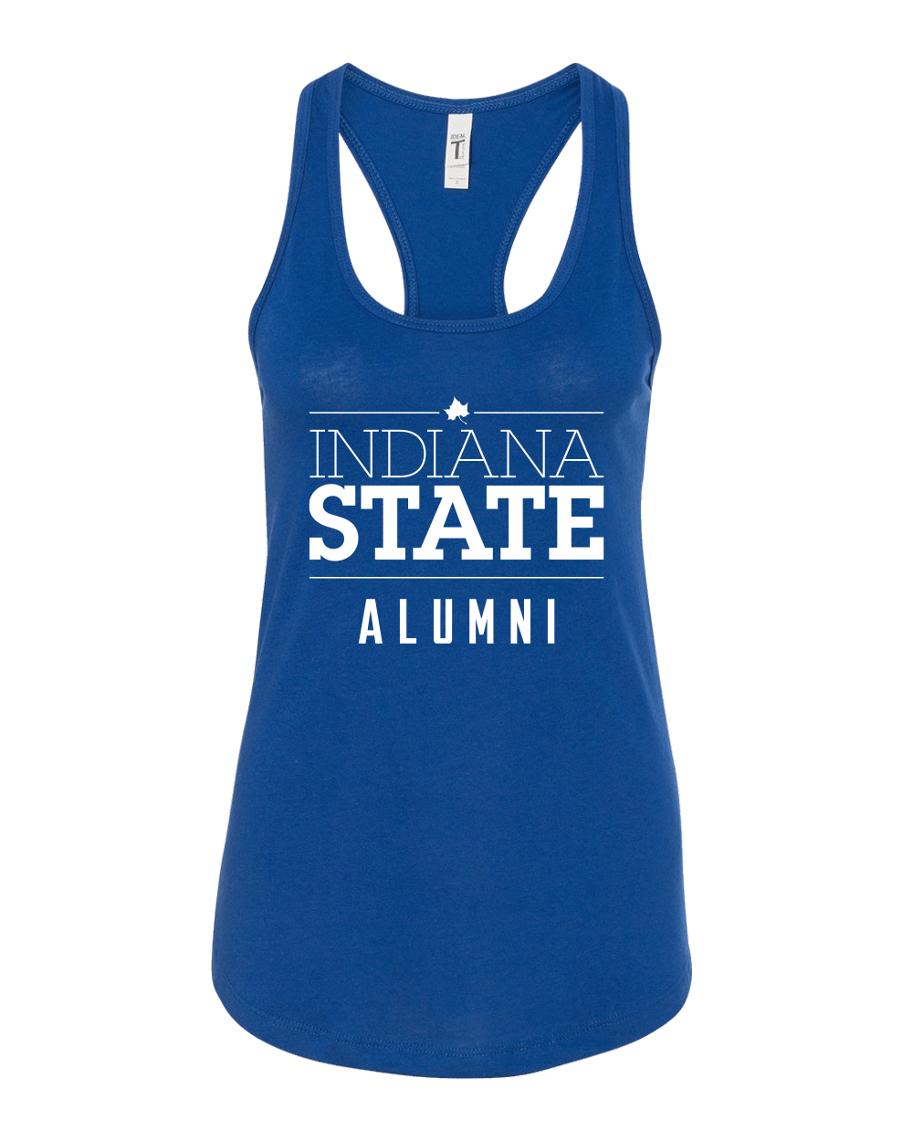 Indiana State Sycamores Alumni Ladies Tank Top - Royal