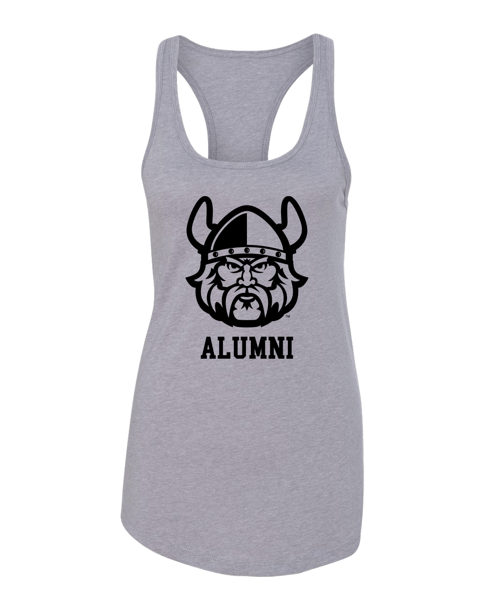 Cleveland State Vikings Alumni Ladies Tank Top - Heather Grey