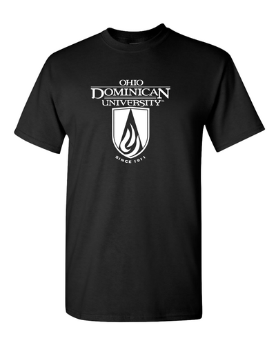 Ohio Dominican Full Logo One Color T-Shirt - Black