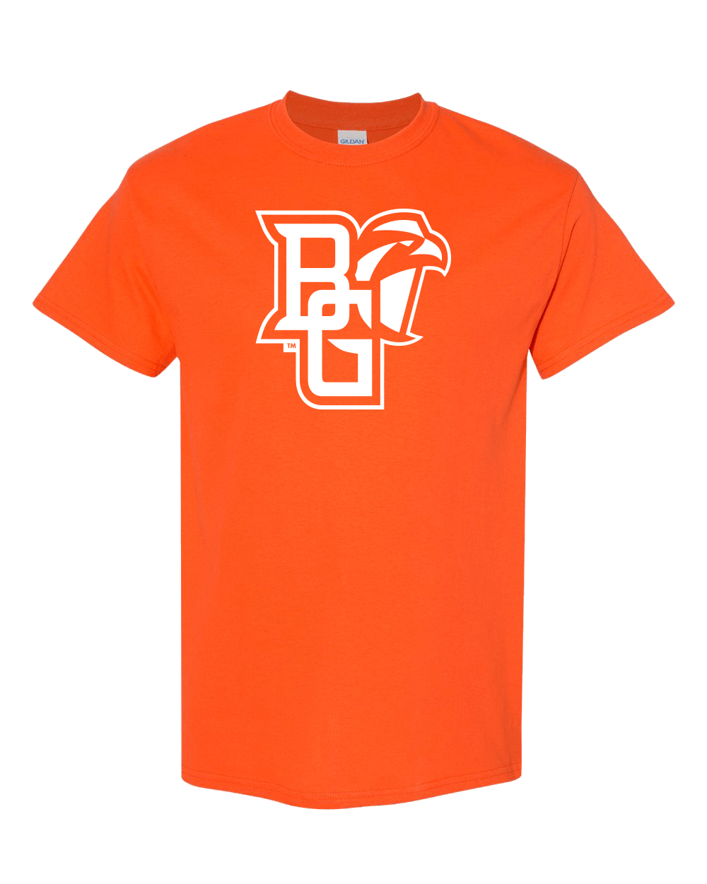 Bowling Green BG Logo One Color T-Shirt - Orange