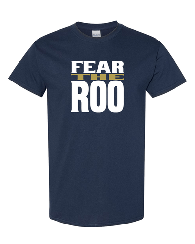 Akron Fear The Roo T-Shirt - Navy