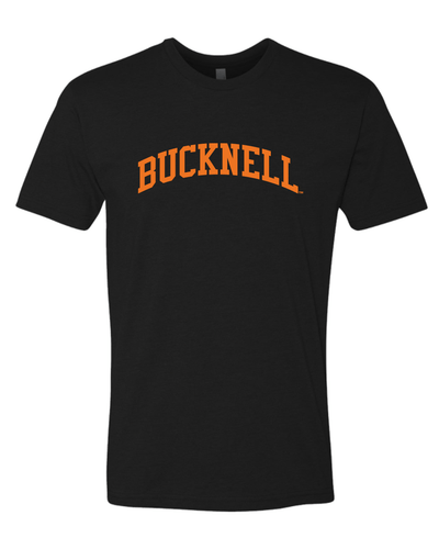 Bucknell University Orange Bucknell Soft Exclusive T-Shirt - Black