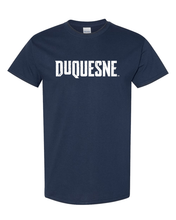 Load image into Gallery viewer, Vintage Duquesne Dukes T-Shirt - Navy
