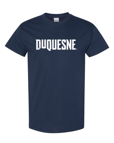 Vintage Duquesne Dukes T-Shirt - Navy