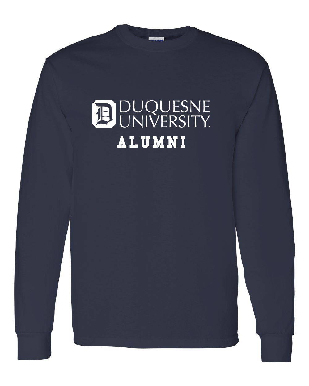 Duquesne University Alumni Long Sleeve T-Shirt - Navy