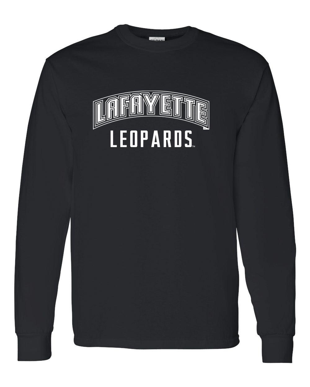 Lafayette Leopards Paw Long Sleeve T-Shirt - Black